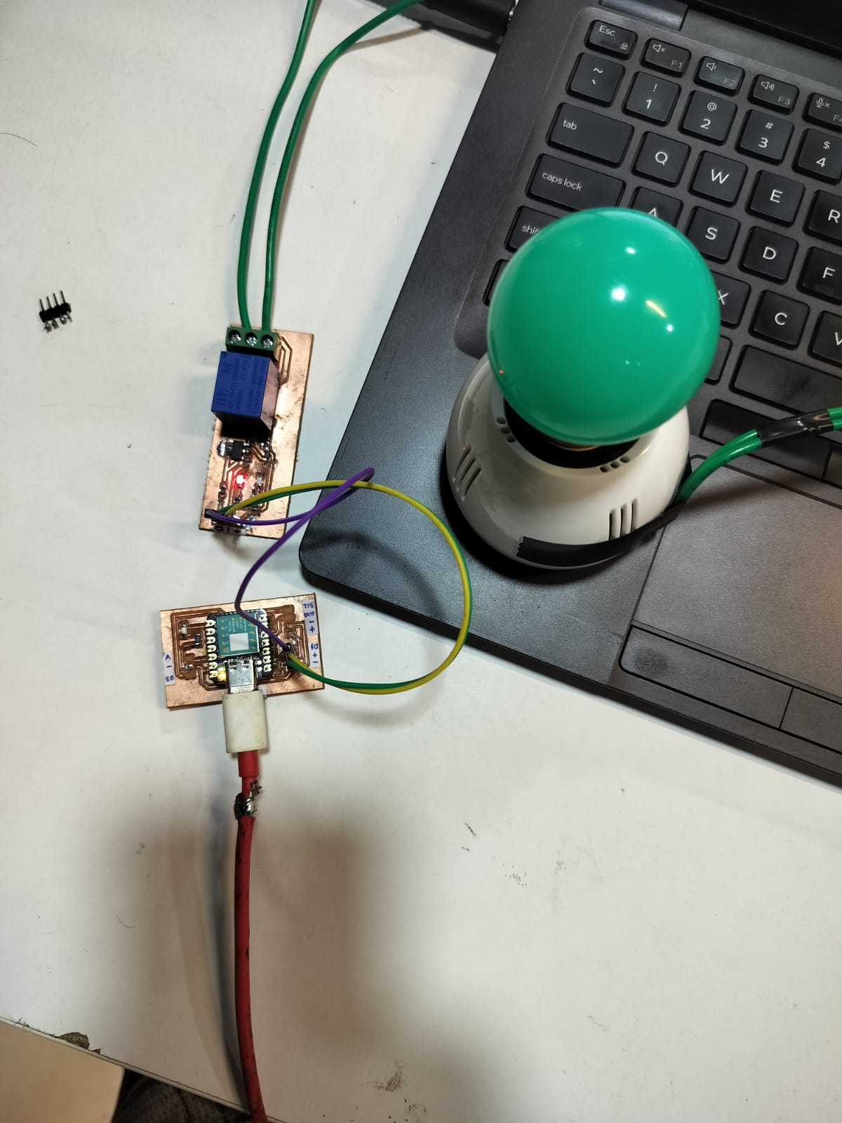 Connecting to the Microcontroller
